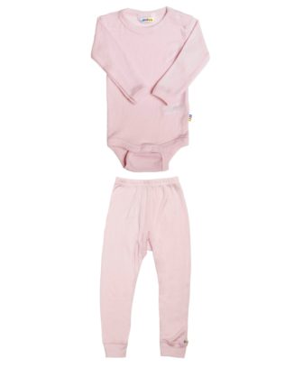 Merker | colorwool.no Hust&Claire ullbukse med søte rysjer dus rosa | colorwool.no