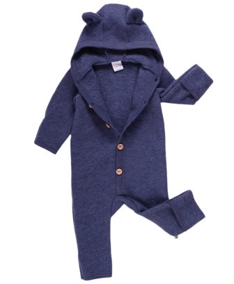 Cosilana ulljakke i økologisk ullfleece blå | colorwool.no Cosilana ulljakke i økologisk ullfleece blå | colorwool.no