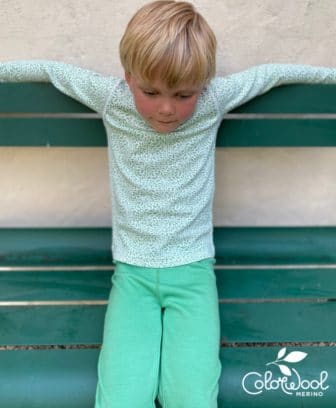 ColorWool Merino genser i ullbambusviskose blader ColorWool Merino genser i ullbambusviskose blader