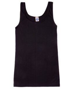 Cosilana singlet i økologisk ull/silke til dame. Fin utringing med silkekant i halsen og rundt armene. Dette er en ekstra fin og myk kvalitet som er fin for sensitiv hud. 70% økologisk merinoull og 30% mulberry silke GOTS-sertifisert Kan vaskes på maskin ullprogram 30 grader med vaskemiddel for ull/silke