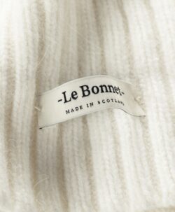 Le Grand Bonnet Beanie i lammeull/angora - Snow