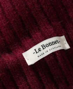 Le Grand Bonnet Beanie i lammeull/angora - Wine