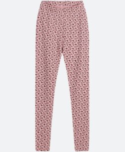 Myk og varm longs med små blomster til dame fra Hust&Claire i 50% merinoull, 45% bambusviskose og 5% polyamid. Det er tynn bambusviskose innerst og fin merinoull ytterst. Sertifisert med Standard 100 fra OEKO-TEX®. Hust&Claire lanserer denne høsten "me&mum". Det er myke og varme plagg til dame i samme kvalitet som til baby og barn.