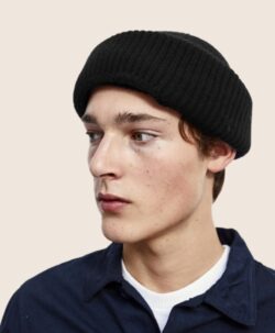 Le Bonnet Balaclava merinoull/kashmir - Onyx