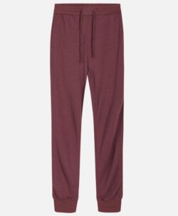 Myk og varm joggebukse til dame fra Hust&Claire i 50% merinoull, 45% bambusviskose og 5% polyamid. Det er tynn bambusviskose innerst og fin merinoull ytterst. Sertifisert med Standard 100 fra OEKO-TEX®. Hust&Claire lanserer denne høsten "me&mum". Det er myke og varme plagg til dame i samme kvalitet som til baby og barn.
